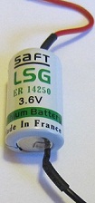   SAFT 14250 1/2 AA  